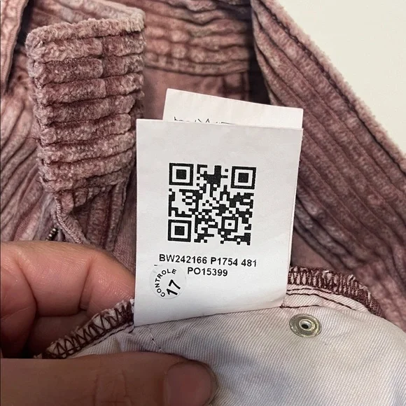 Bellerose Parthe Cord Corduroy pants– Dusty Pink (Flawed) - Picture 12 of 16